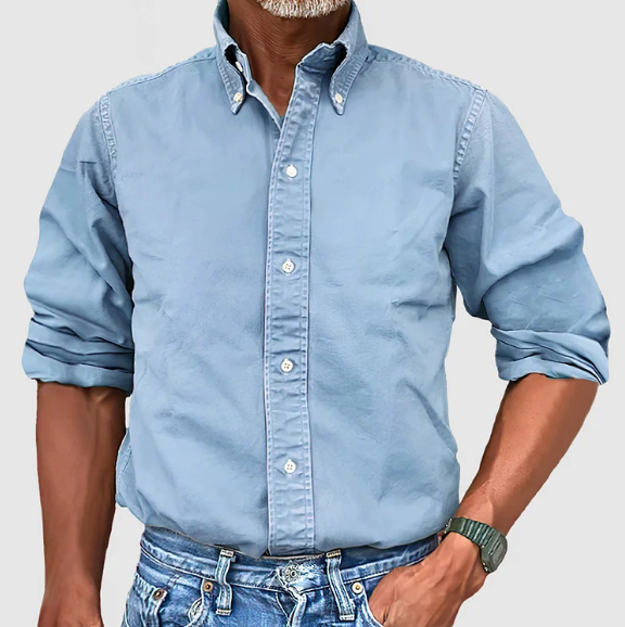 Walter – Long Sleeve Button-Down Shirt - Image 4