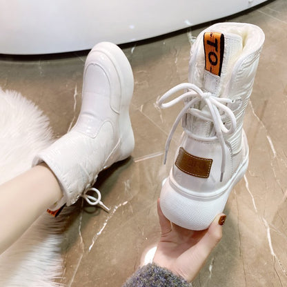 Oliwia – Stylowe Damskie Śniegowce z Ociepleniem