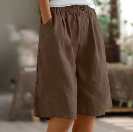Ines – Women Casual Linen Shorts - Image 12