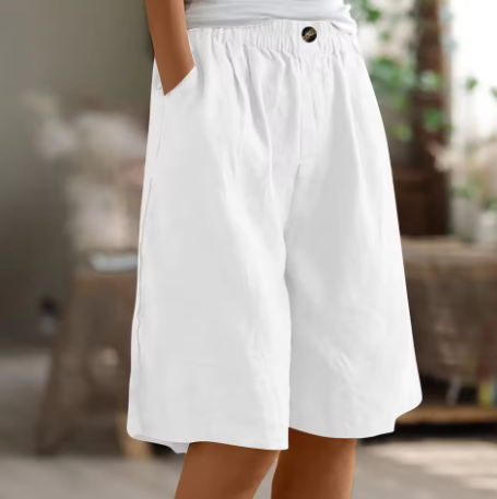 Ines – Women Casual Linen Shorts - Image 11