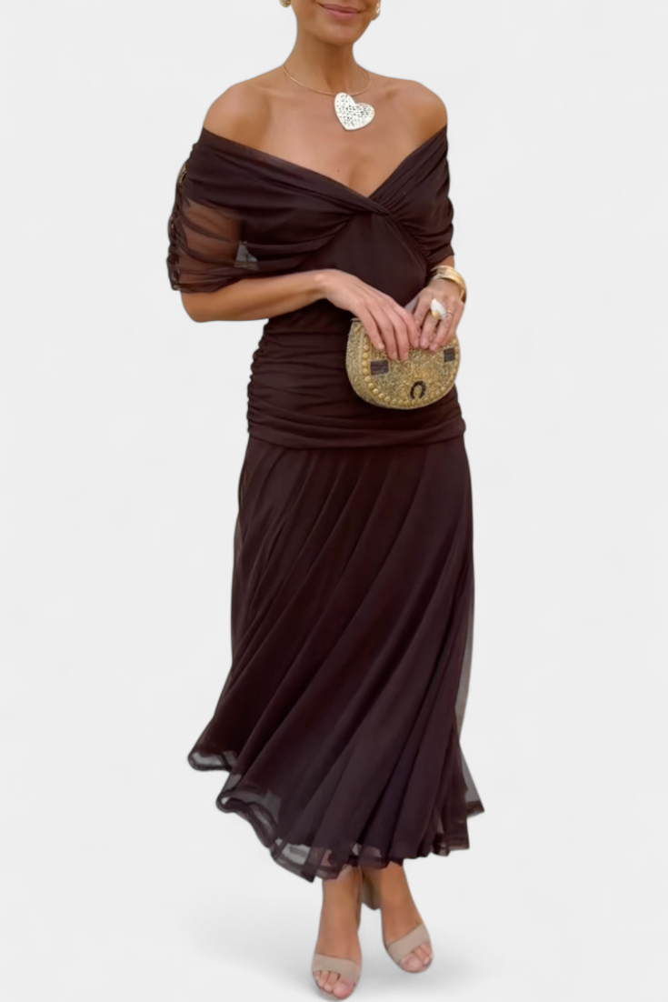 Frieda – Women Floral Print Evening Dress - Image 5