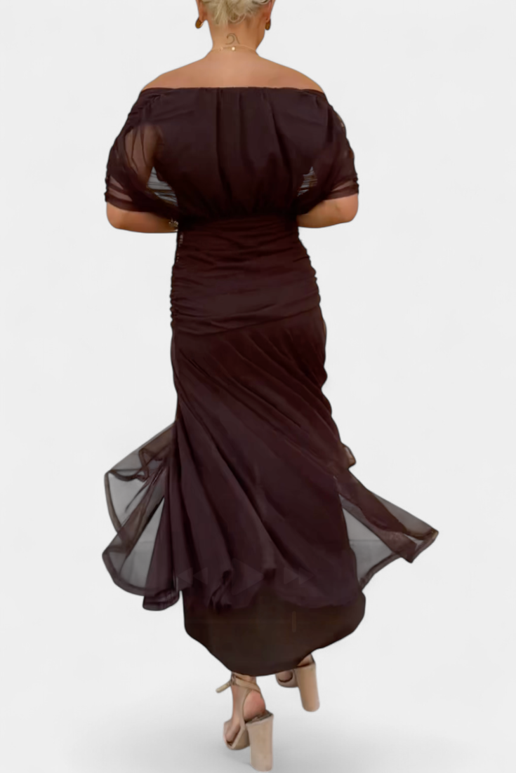 Frieda – Women Floral Print Evening Dress - Image 8