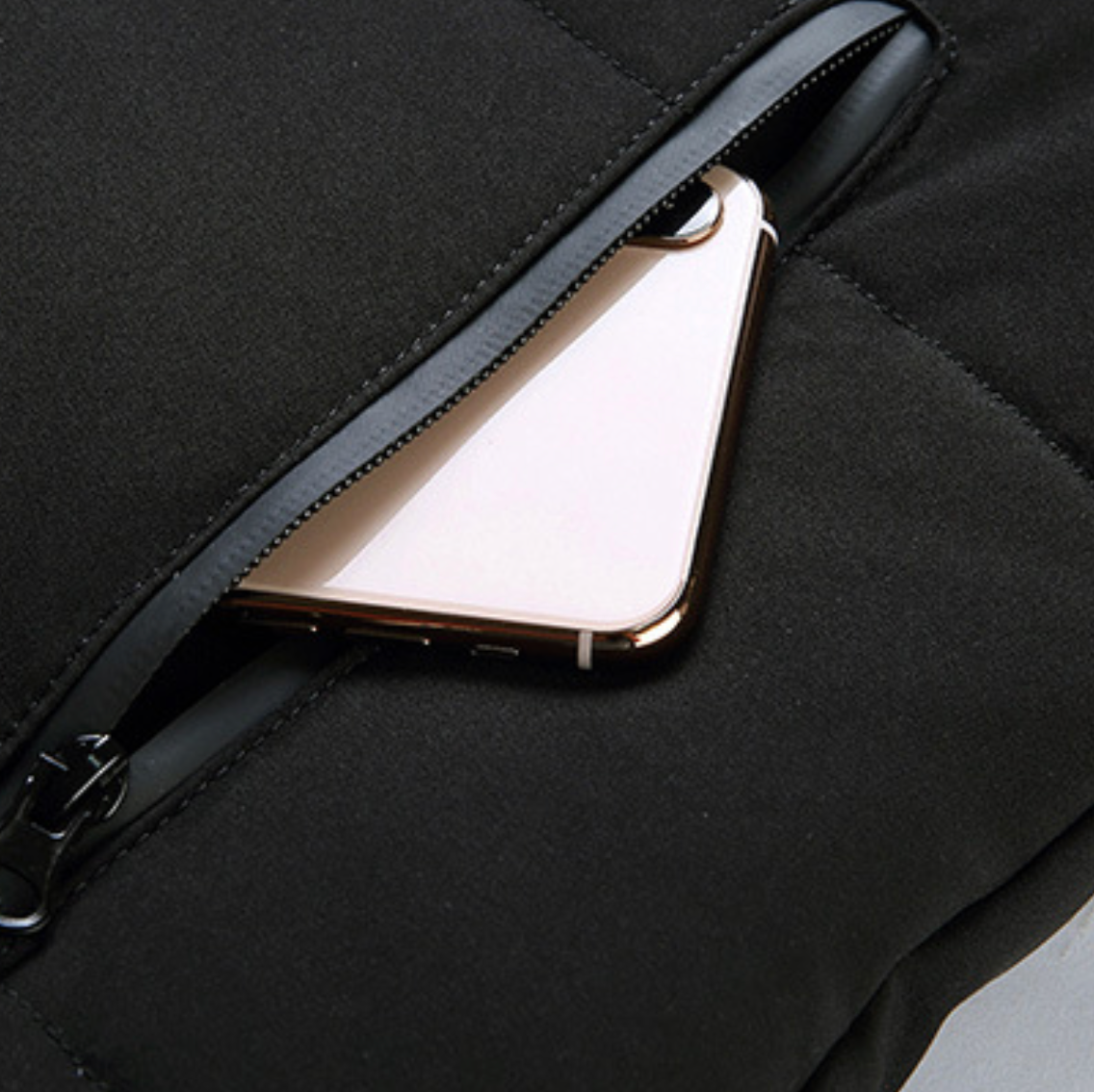 Archer – Zimowa pikowana parka męska z kapturem