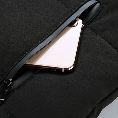 Archer – Zimowa pikowana parka męska z kapturem