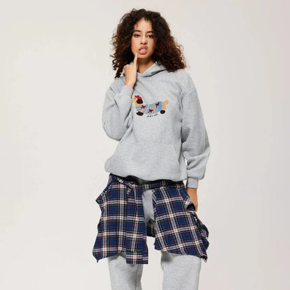 Tomek – Bluza z Kapturem Unisex z Haftowanym Motywem