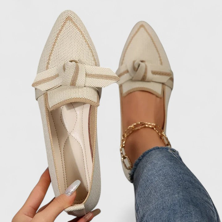 Gabriele – Women’s Pointed Toe Slip-On Flat Shoes - Image 7