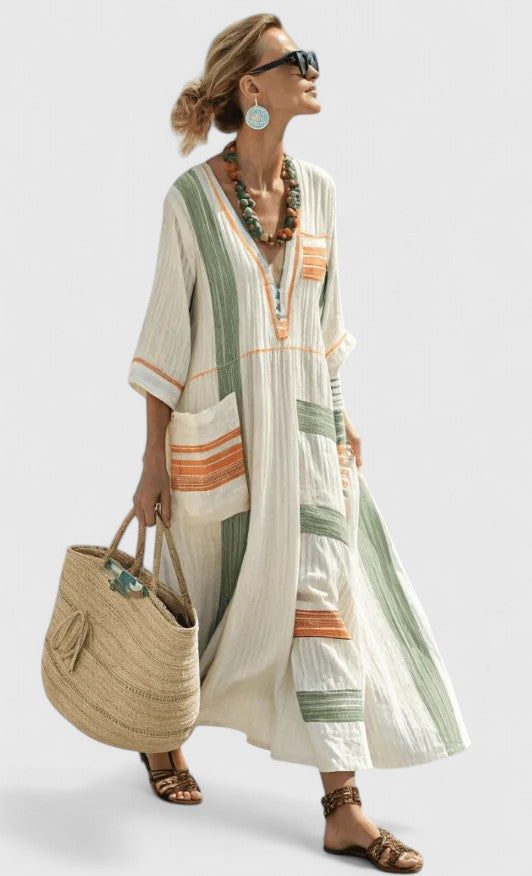 Franziska – Bohemian Relaxed Fit Dress - Image 8