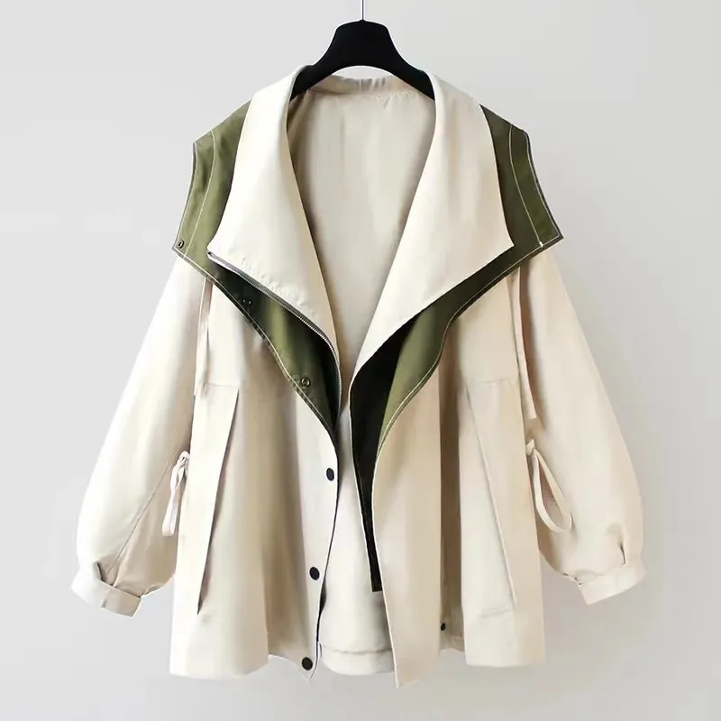 Naomi – Kurtka damska z kapturem oversize
