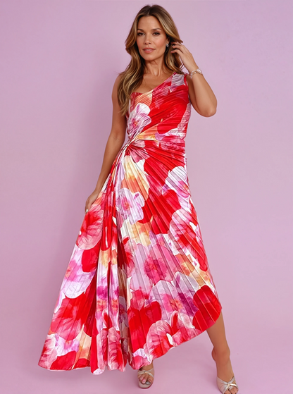 Emily – Women Floral Print Maxi Dress - Image 1