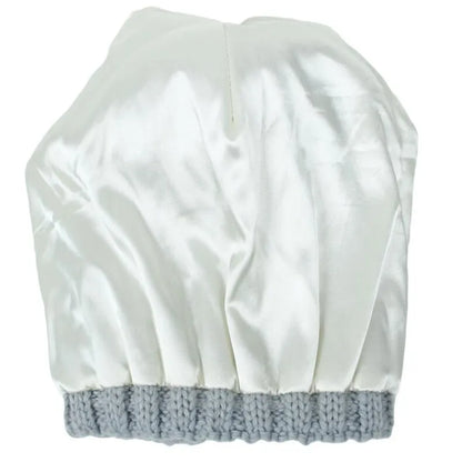 Chloe – Damska zimowa czapka dzianinowa z miękką podszewką i puszystym pomponem