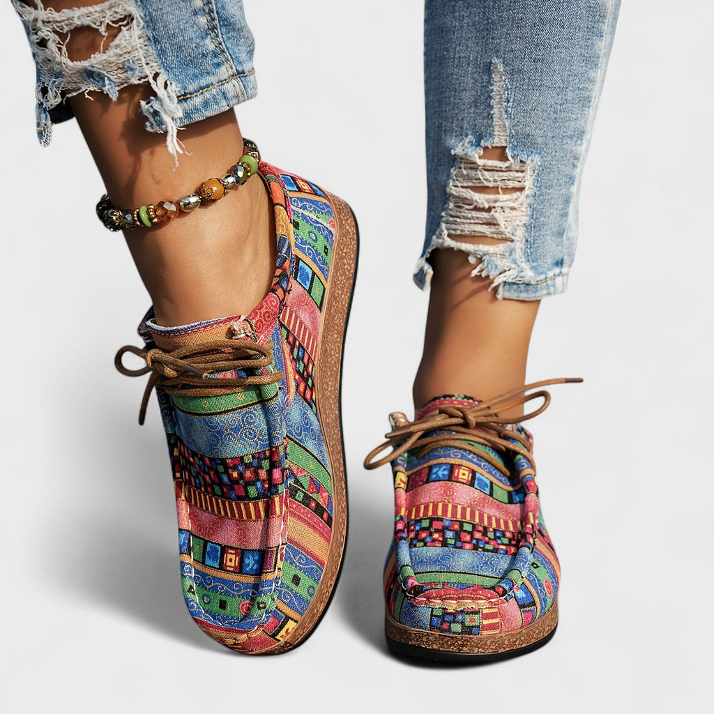 Helga – Cushioned sole Lace-Up Shoes - Image 4