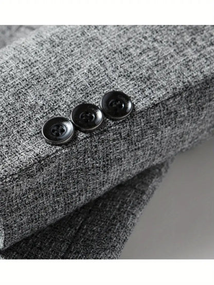 Sergio – Elegancki zestaw garniturowy męski o nowoczesnym kroju