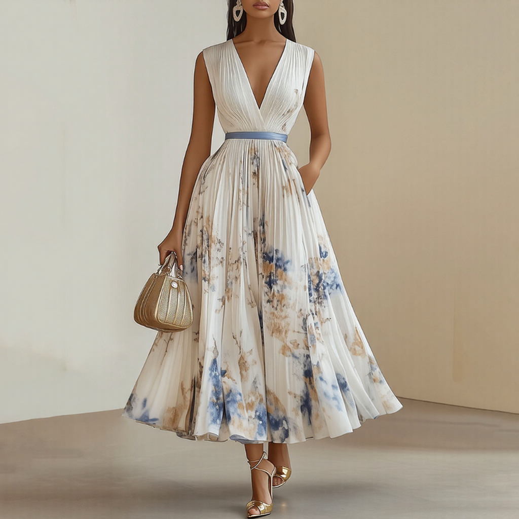 Erika – Women Floral Print Maxi Dress - Image 7