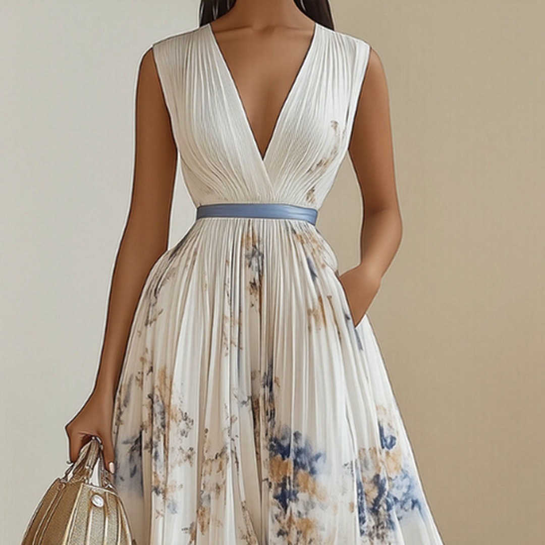 Erika – Women Floral Print Maxi Dress - Image 8