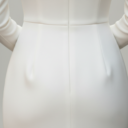 Clara – Elegant Tailored Dress for Women - Image 3
