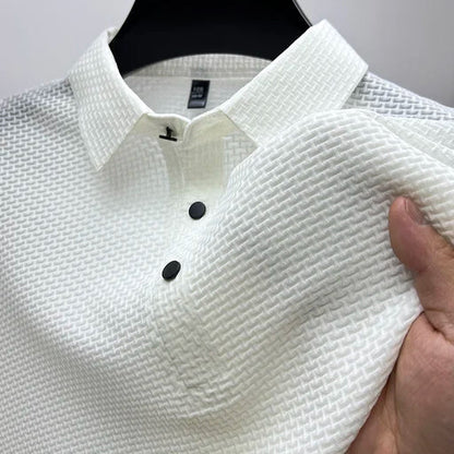Theo – Textured Button-Up Shirt for Men - Image 5