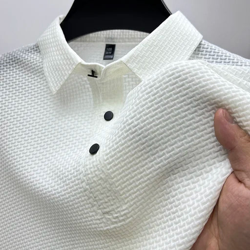 Robert – Textured Short Sleeve Shirt - Image 5
