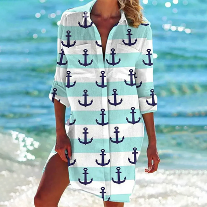 Maya – Classic Shirt Dress - Image 6