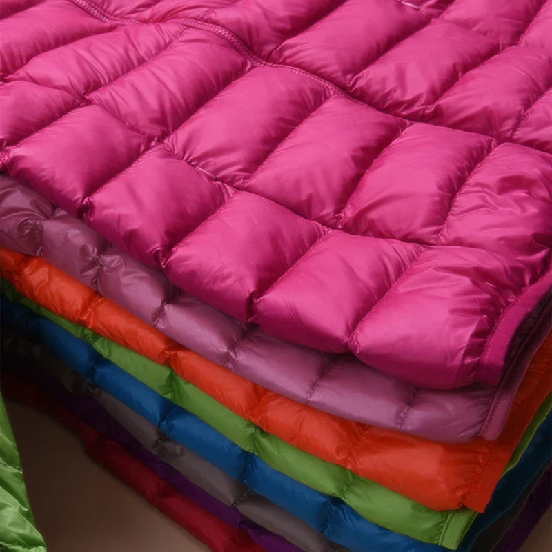 Monika – Damska Pikowana Kurtka z Lekką Izolacją