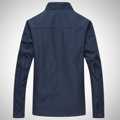 Adrian – Męska Kurtka w Stylu Smart Casual z Zapięciem na Zamek