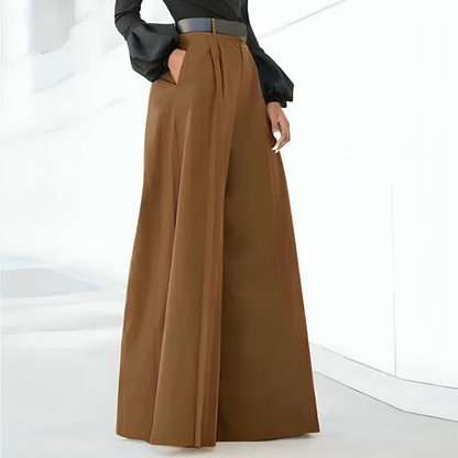 Nadine – High Waisted Wide-Leg Trousers for Women - Image 6