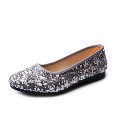 Agnieszka – Czarne Baleriny z Cekinami