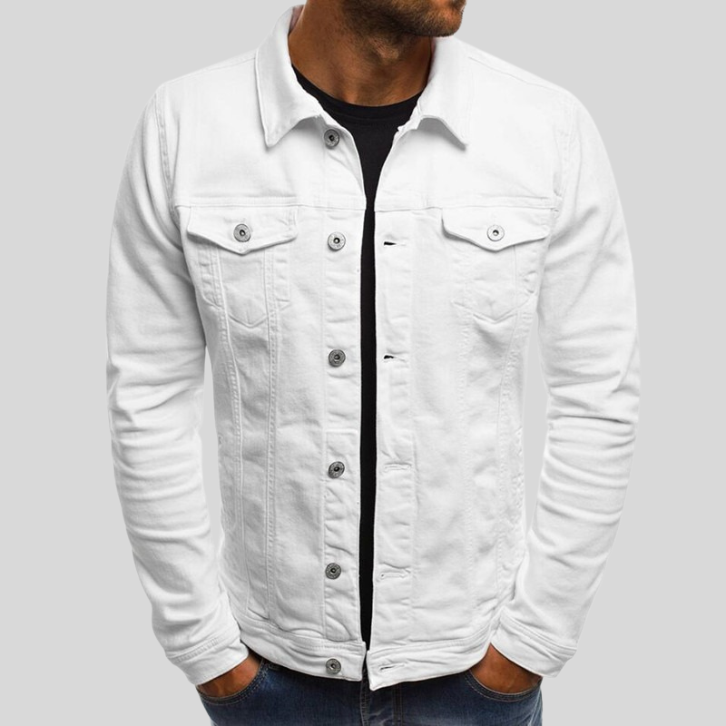 Tomasz – Klasyczna Kurtka z Guzikami Dla Mężczyzn