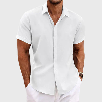 Manuel – Short-Sleeve Casual Shirt for Men - Image 2