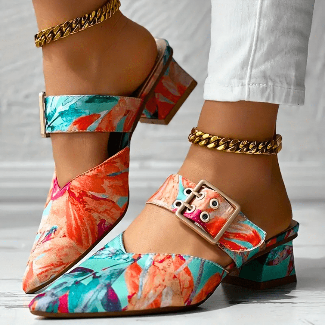 Johanna – Elegant Heeled Mules - Image 5