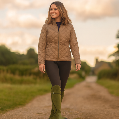 Agnieszka – Wysokie jeździeckie kozaki outdoor damskie