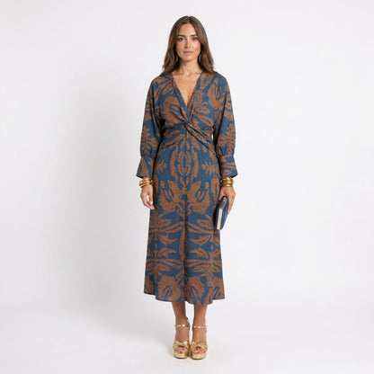 Maja – Elegant Wrap Dress for Women - Image 1