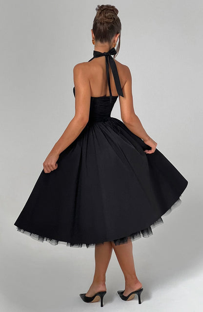 Lea – Elegant Halter-Neck Dress for Women - Image 15