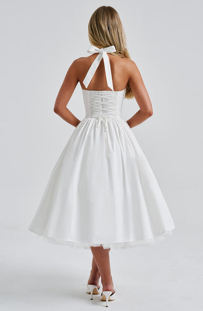 Lea – Elegant Halter-Neck Dress for Women - Image 8