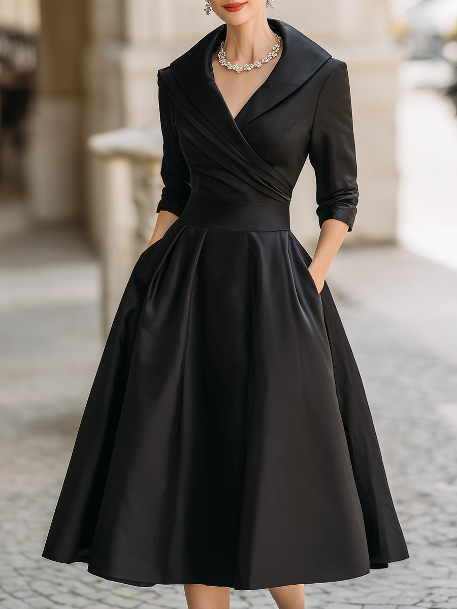 Helga – Elegant A-line Dress for Women - Image 1