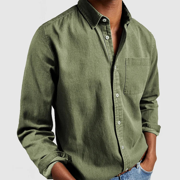Armin – Men’s Casual Button-Up Shirt - Image 6
