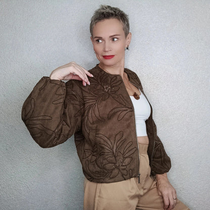 Elvira – Women Embroidered Casual Jacket - Image 3