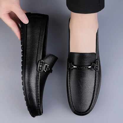 Harvey – Stylish Genuine Leather Loafers for Men - Image 11