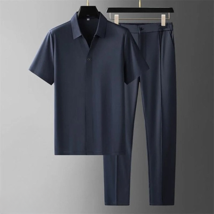 Paul – Luxury Set Two-Piece Polo and Trousers - Image 11