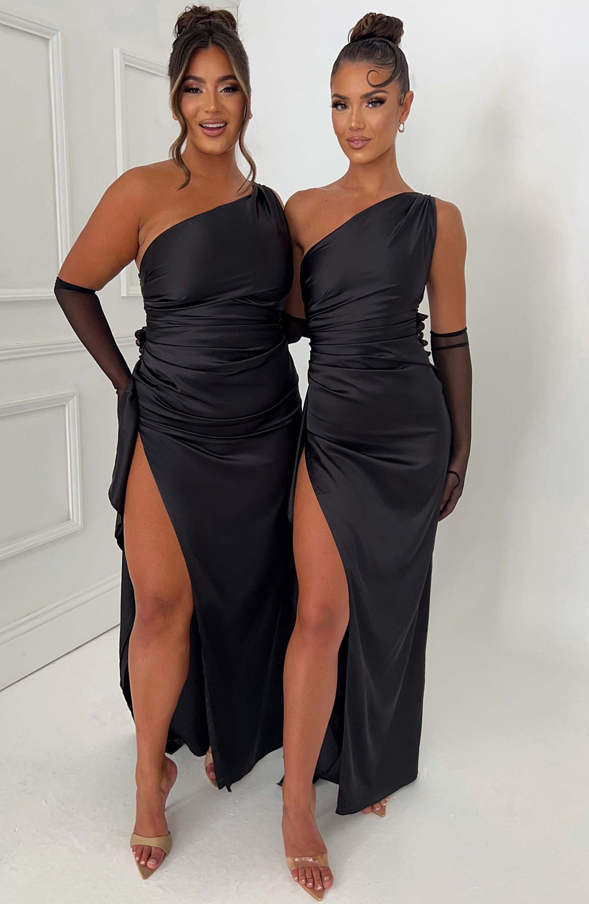 Lea – Elegant One Shoulder Dress - Image 10