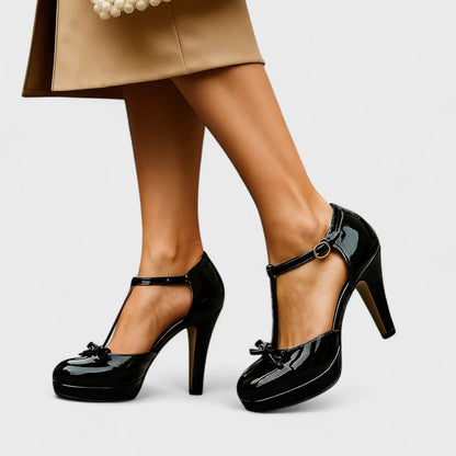 Emilia – Damen-High-Heels mit T-Riemchen für den Frühling - Image 4