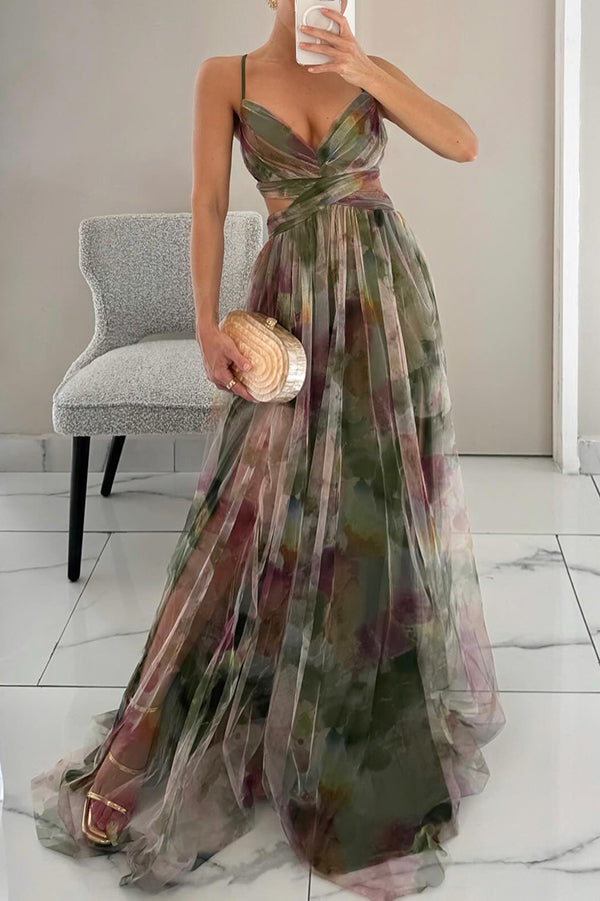 Nicole – Women Elegant Pleated Maxi Dress - Image 11