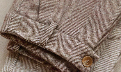 Adrian – Wełniane spodnie o klasycznym kroju dla mężczyzn