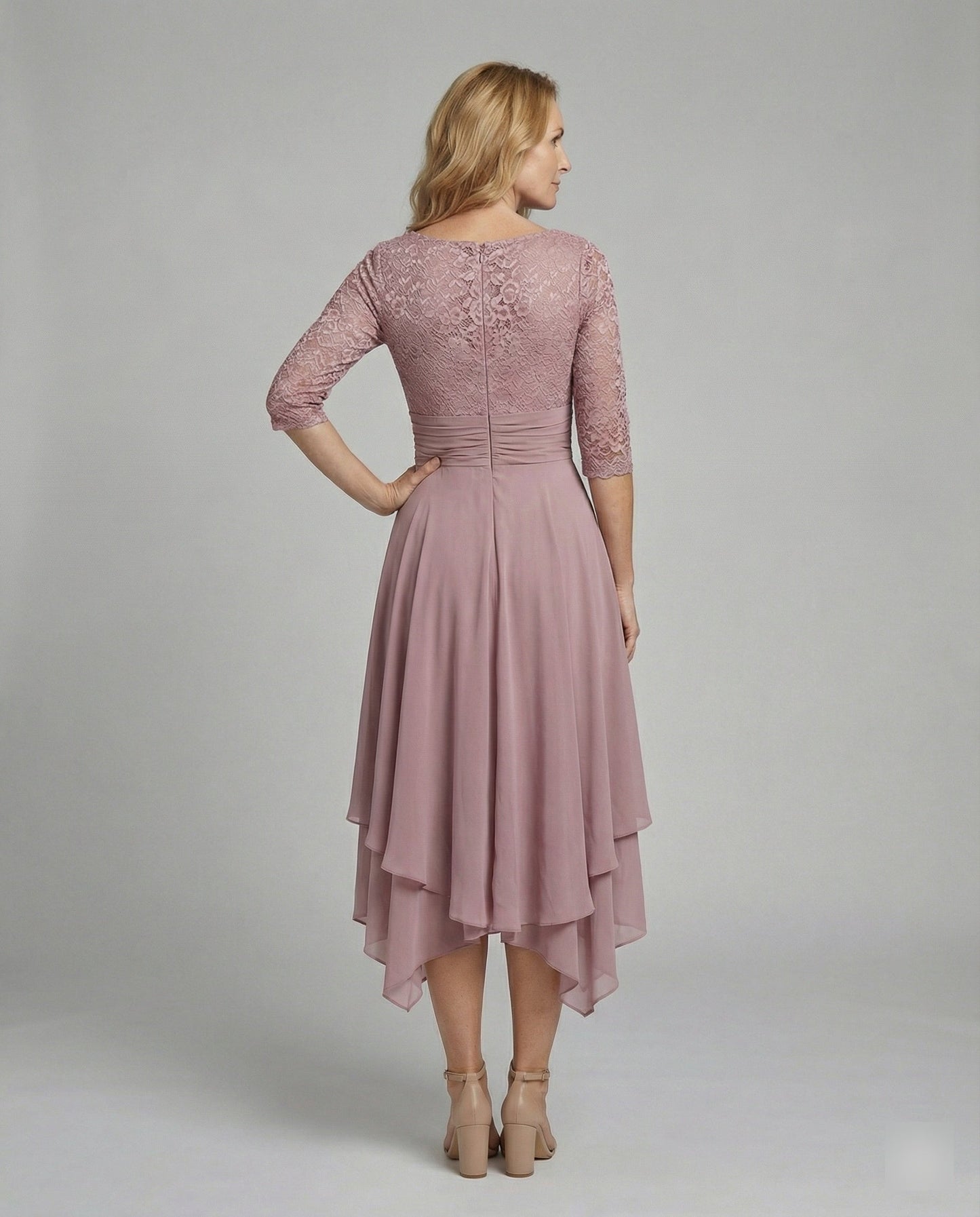 Gabriele – Elegant Loose Fit Chic  Dress for Women - Image 4
