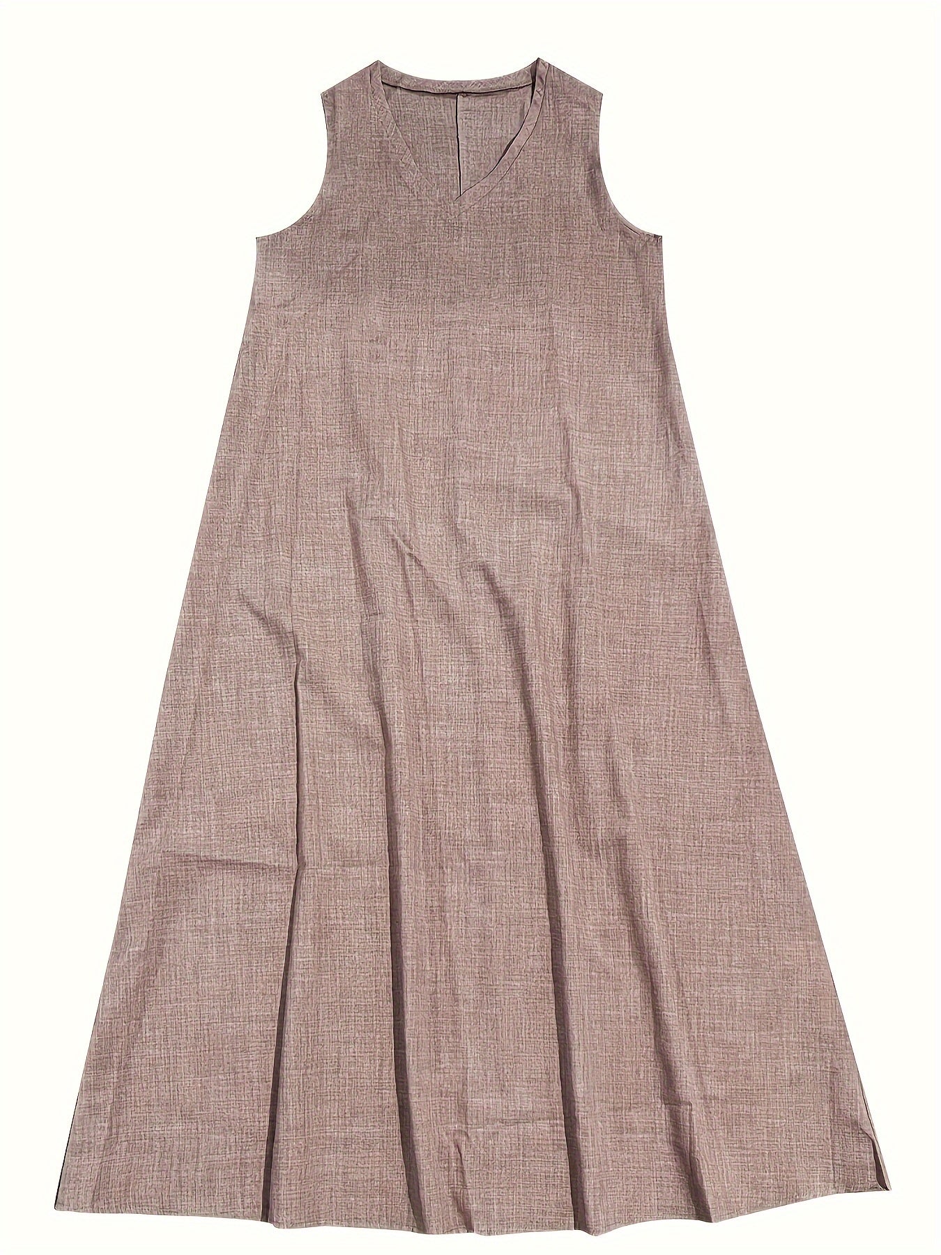 Marie – Elegant Women's Linen Maxi Dress for Women - Image 5