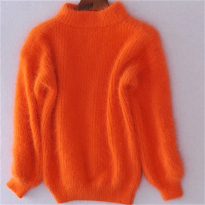 Elena – Sweter damski z miękkiej włóczki