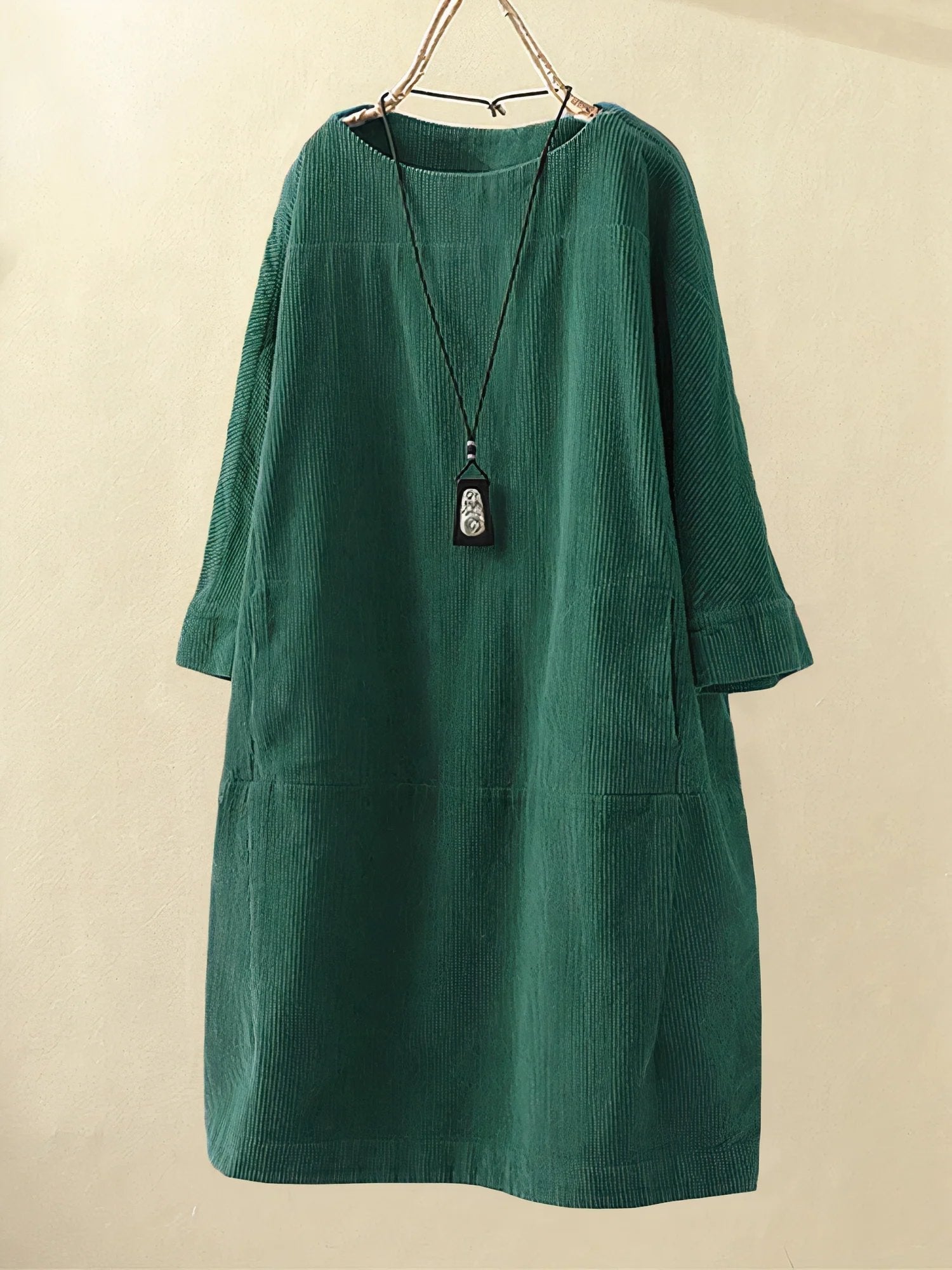 Kirsten – Women Casual Corduroy Dress - Image 5