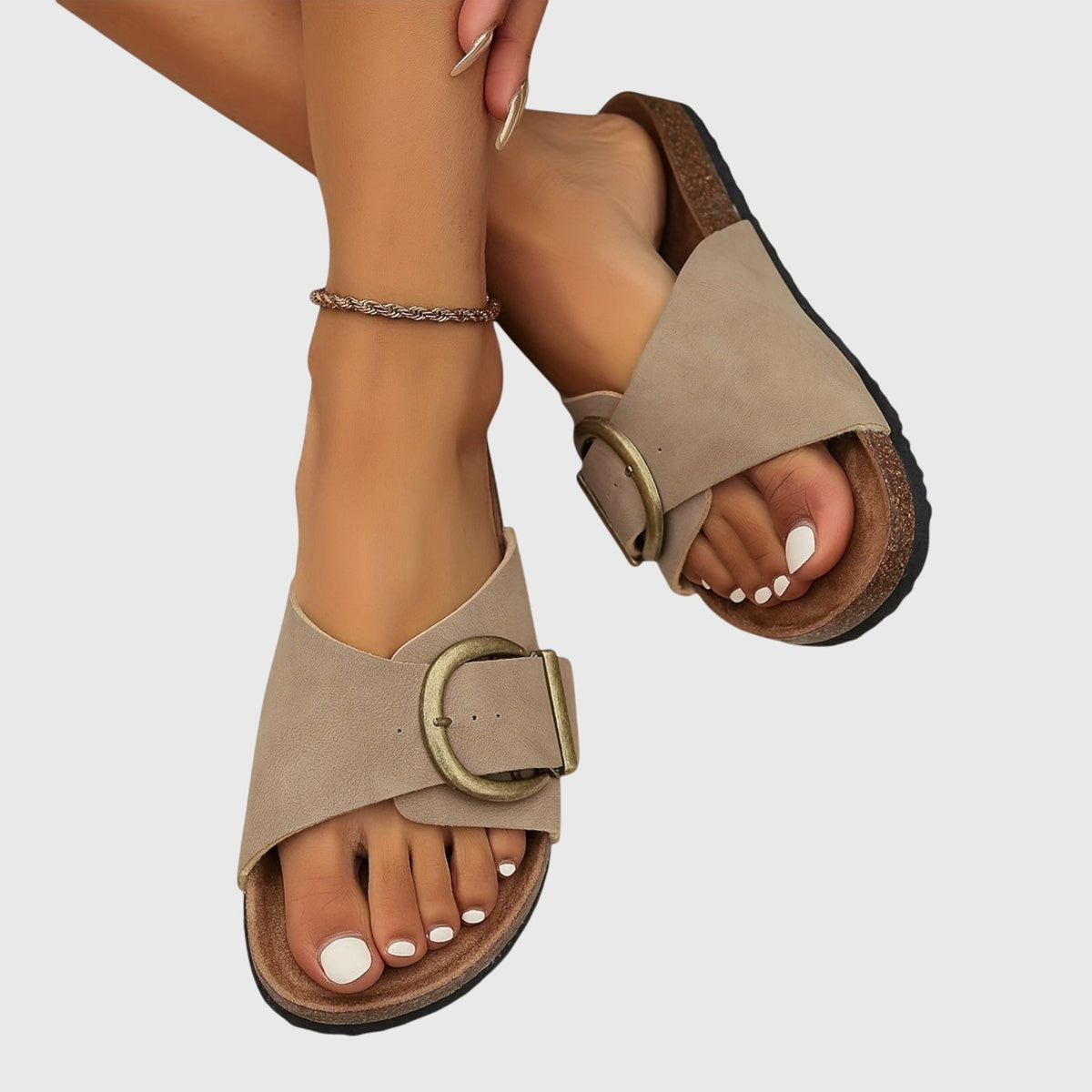 Clara – Chic Orthopedic Slide Sandals for Women - Image 3