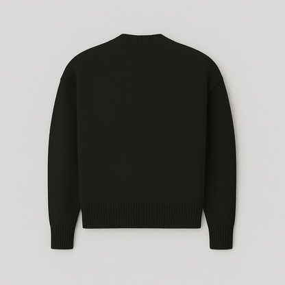 Adriana – Stylowy damski sweter z minimalistycznym akcentem