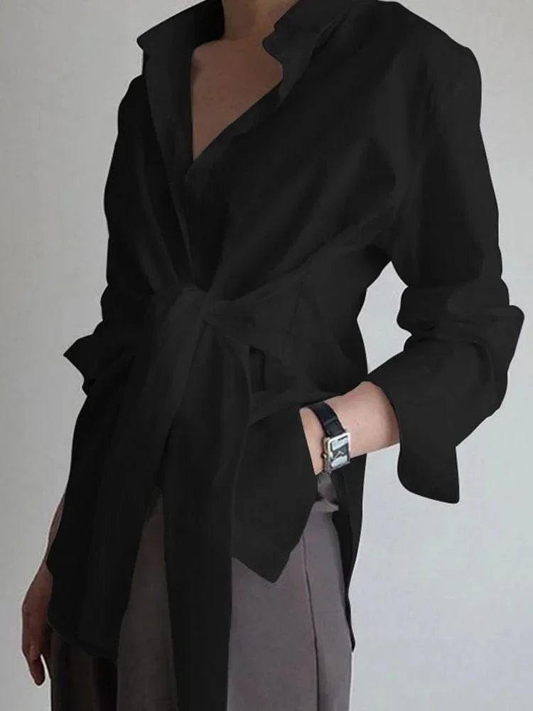 Paula – Tie-Front Wedding Guest Blouse - Image 6