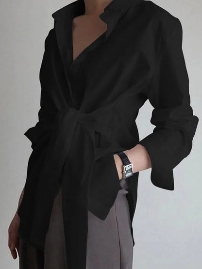 Paula – Tie-Front Wedding Guest Blouse - Image 6